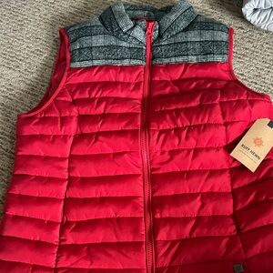 ruff hewn vest, size medium, NWT